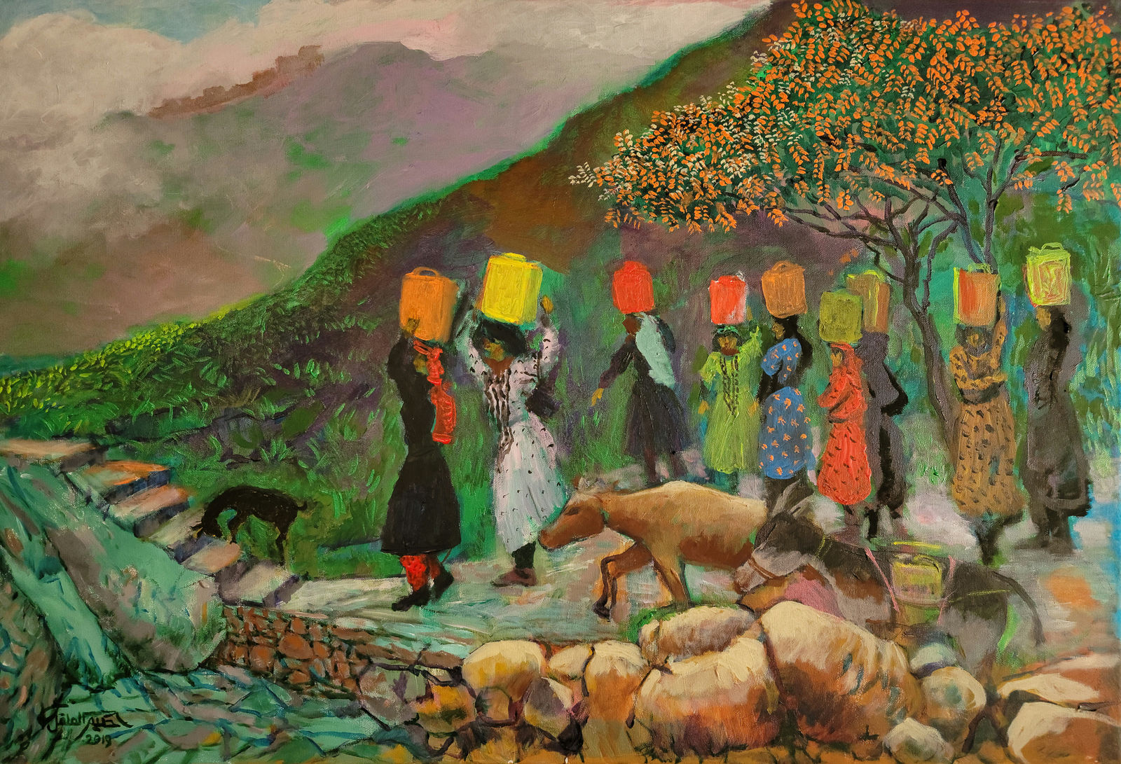 Hakim Alakel, Untitled, 2019