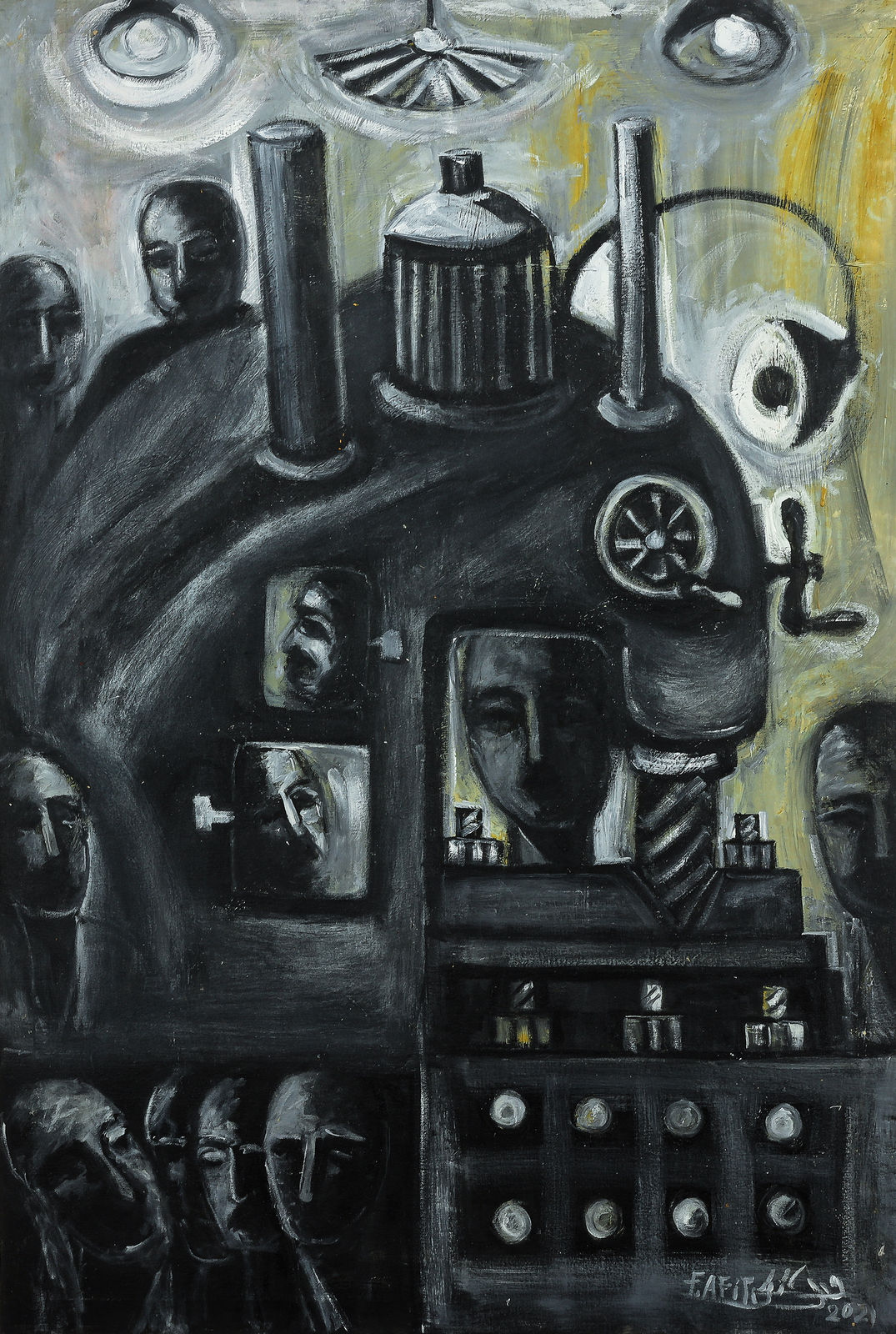 Fathi Afifi, Untitled, 2021