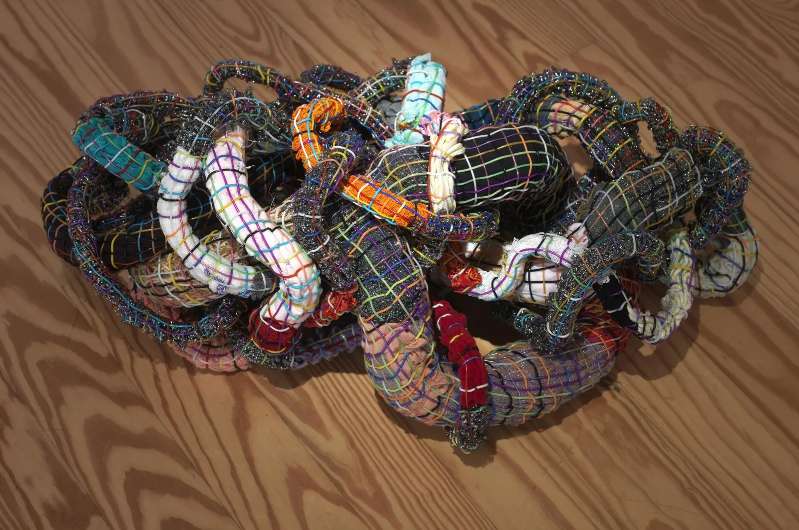 Iliodora Margellos, Untitled I (red fur), 2016