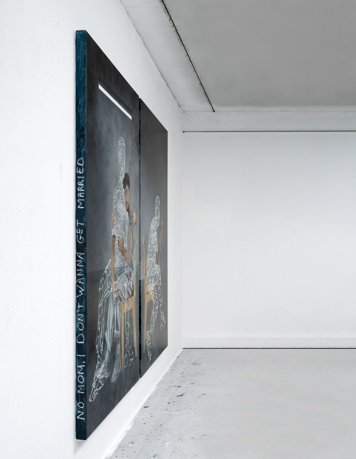 Benjamin Renoux, Portrait of Youcef, 2024