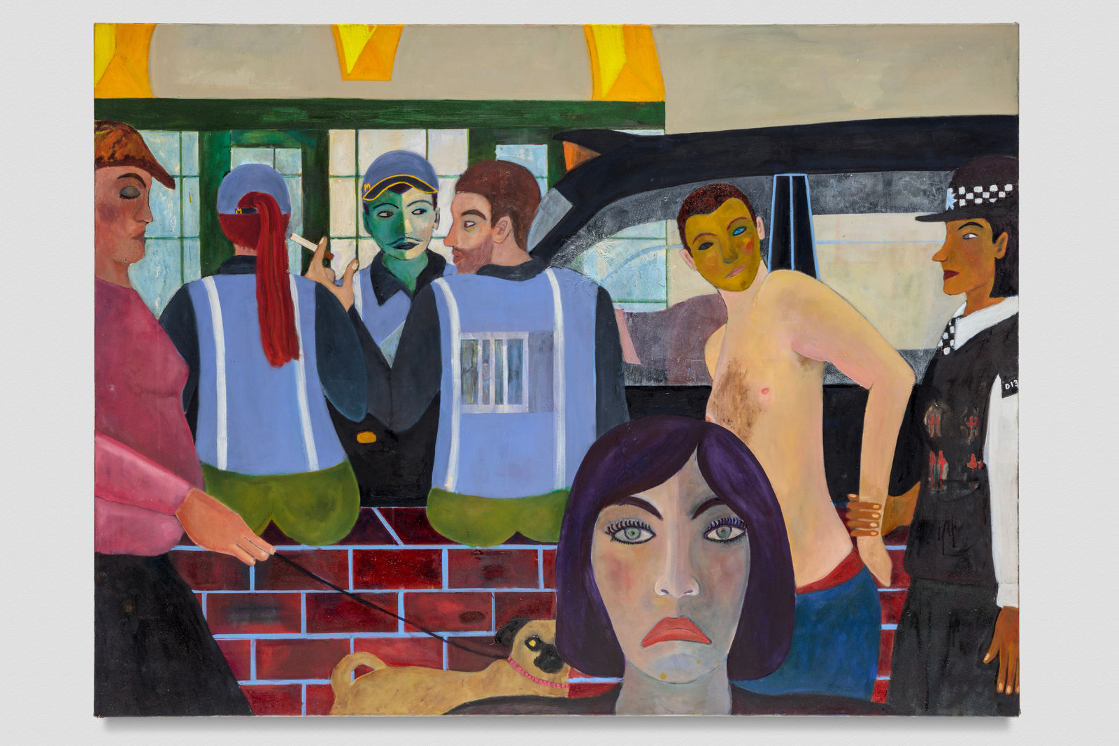 Simone Kennedy Doig, Under the Golden Arches (City Road), 2018