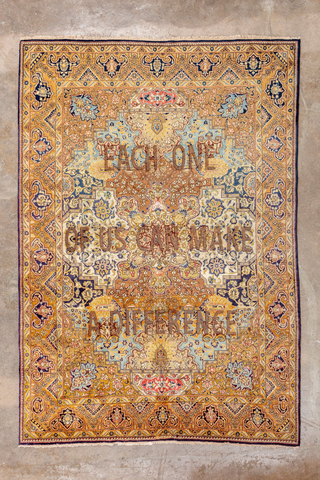 Loredana Longo, Carpet #39, 2020