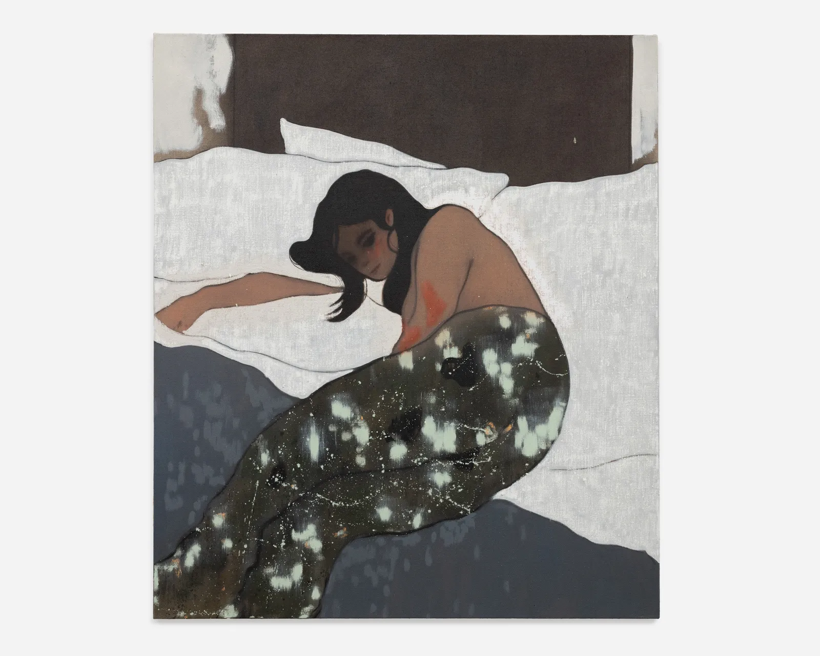Francisco Rodríguez, A cold bed at summer night, 2025