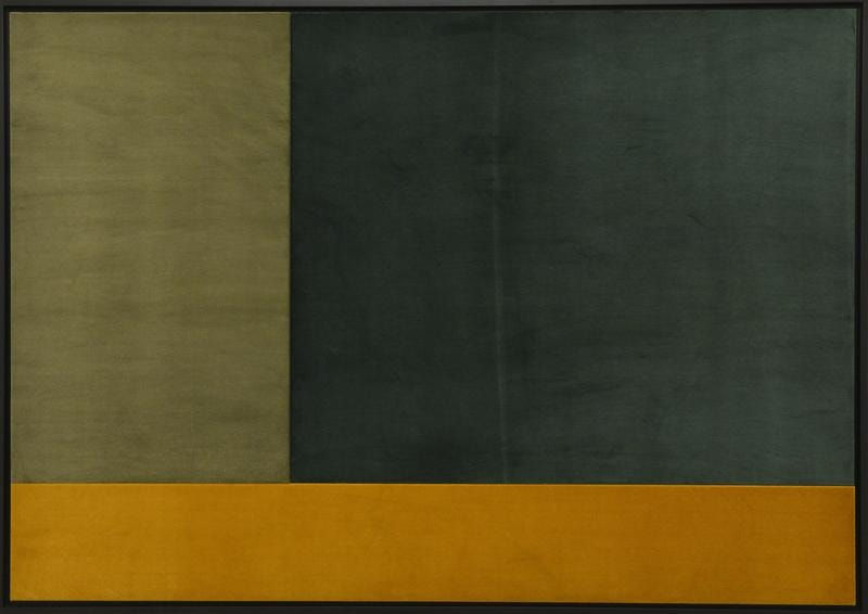 Isabelle Cornaro, Close ups (velvet understanding #5) , 2014