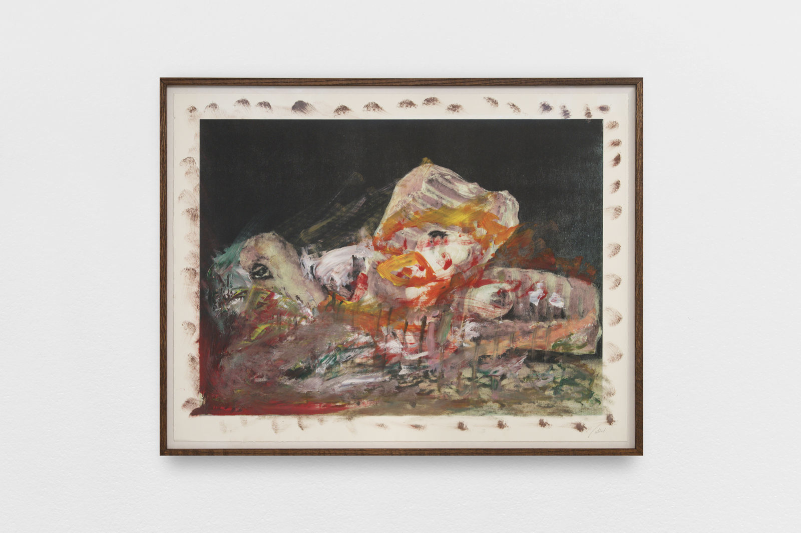 Simone Fattal, D'après Goya IX, 2025