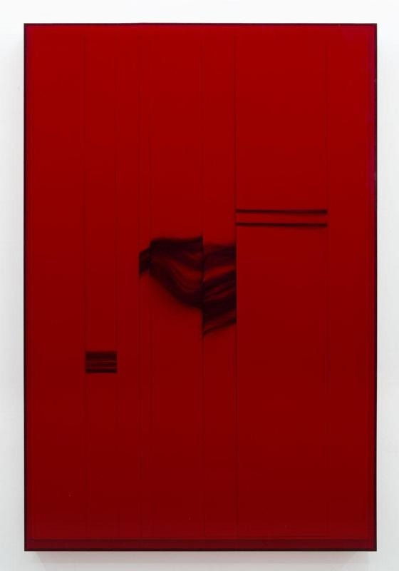 Isabelle Cornaro, Jardin avec fontaine, detail II, 2012