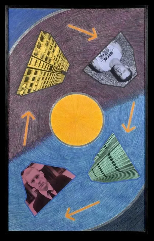 Stephen Willats, The Doppelgaenger No.3, 1984