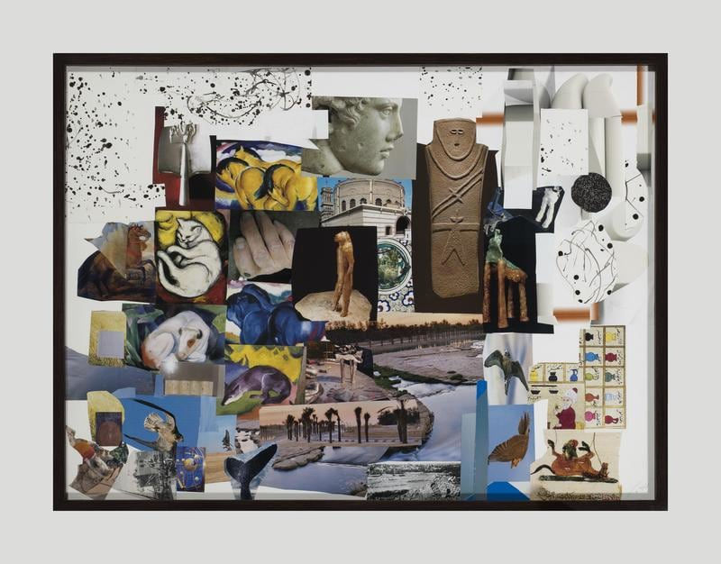 Simone Fattal, Homage à Franz Marc, 2014