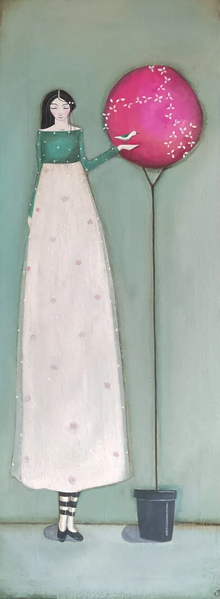 Jackie Henderson, The Girl with the Bird and the Blossom Tree