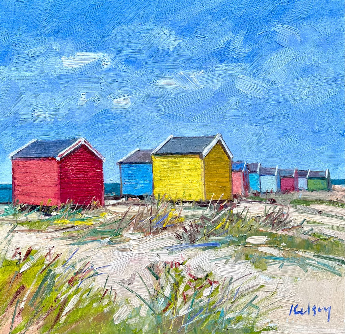 Robert Kelsey, Beach Huts, Findhorn