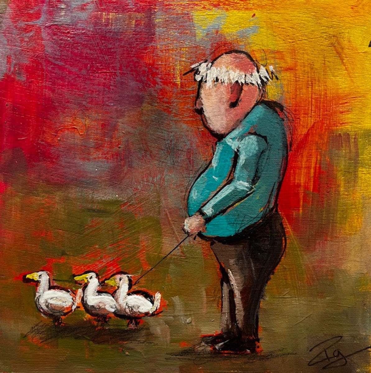 Paul Graham, Quacking Walk