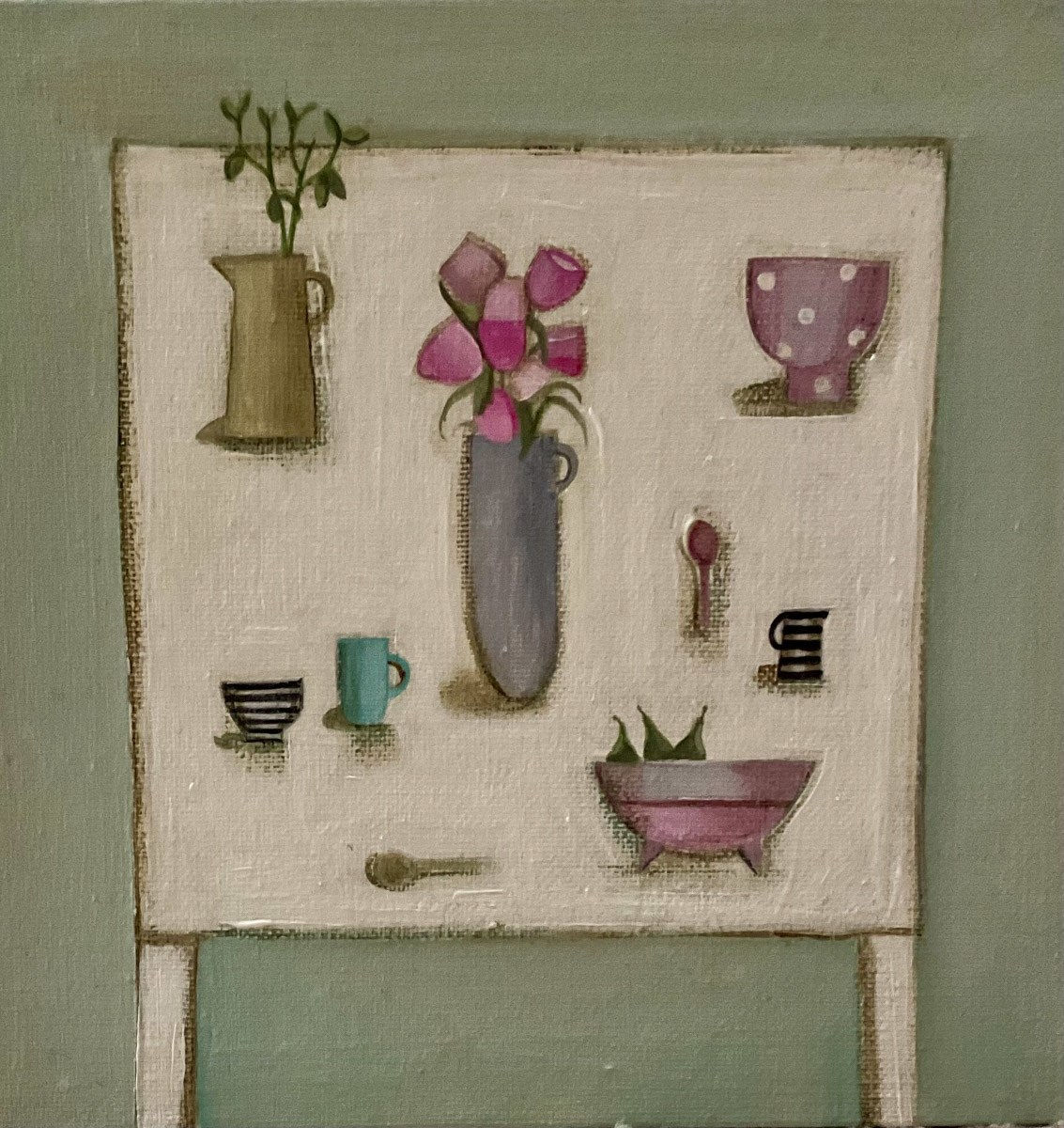 Jackie Henderson, Still Life with Three Pairs