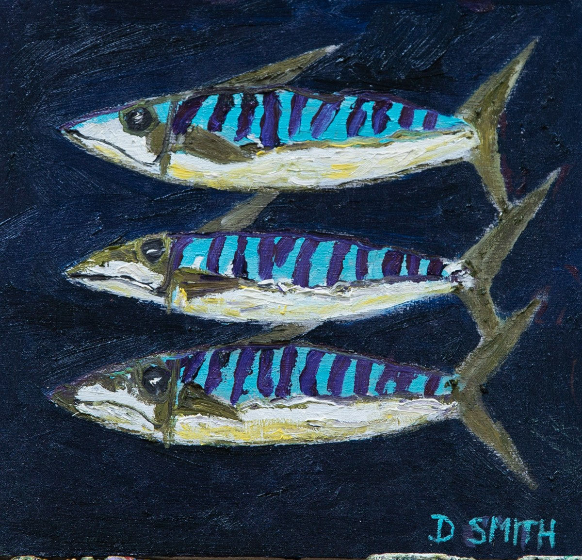 David Smith RSW, 3 Mackerel