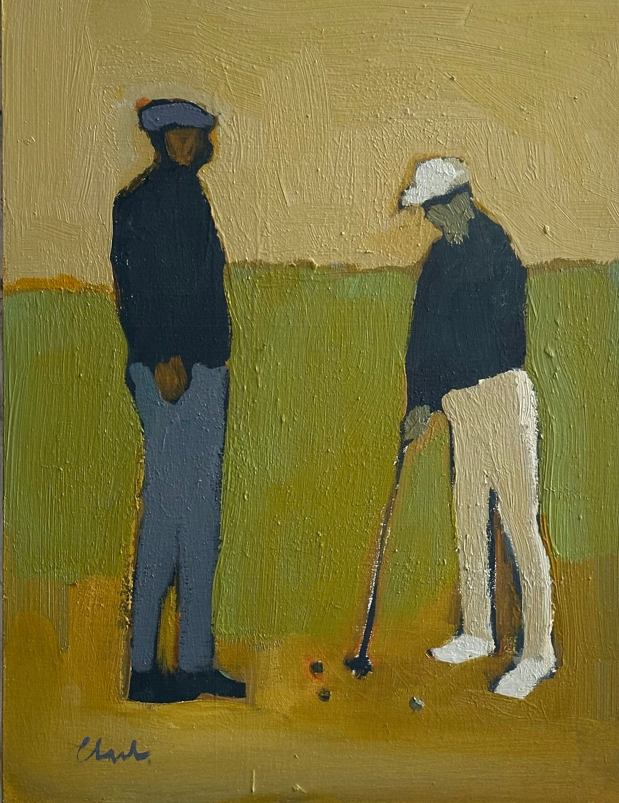 Michael Clark PAI RSW RGI, Putting Lessons