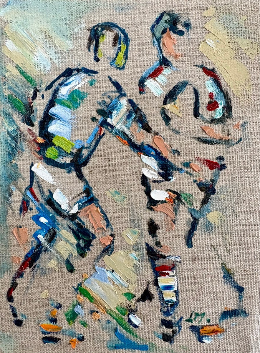 Luci MacLaren, Near the Try Line