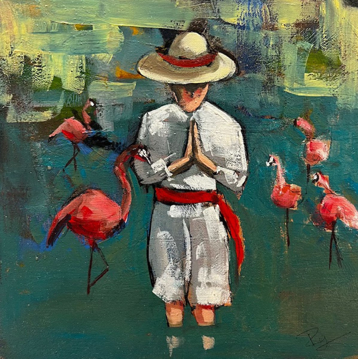 Paul Graham, Flamingo Training