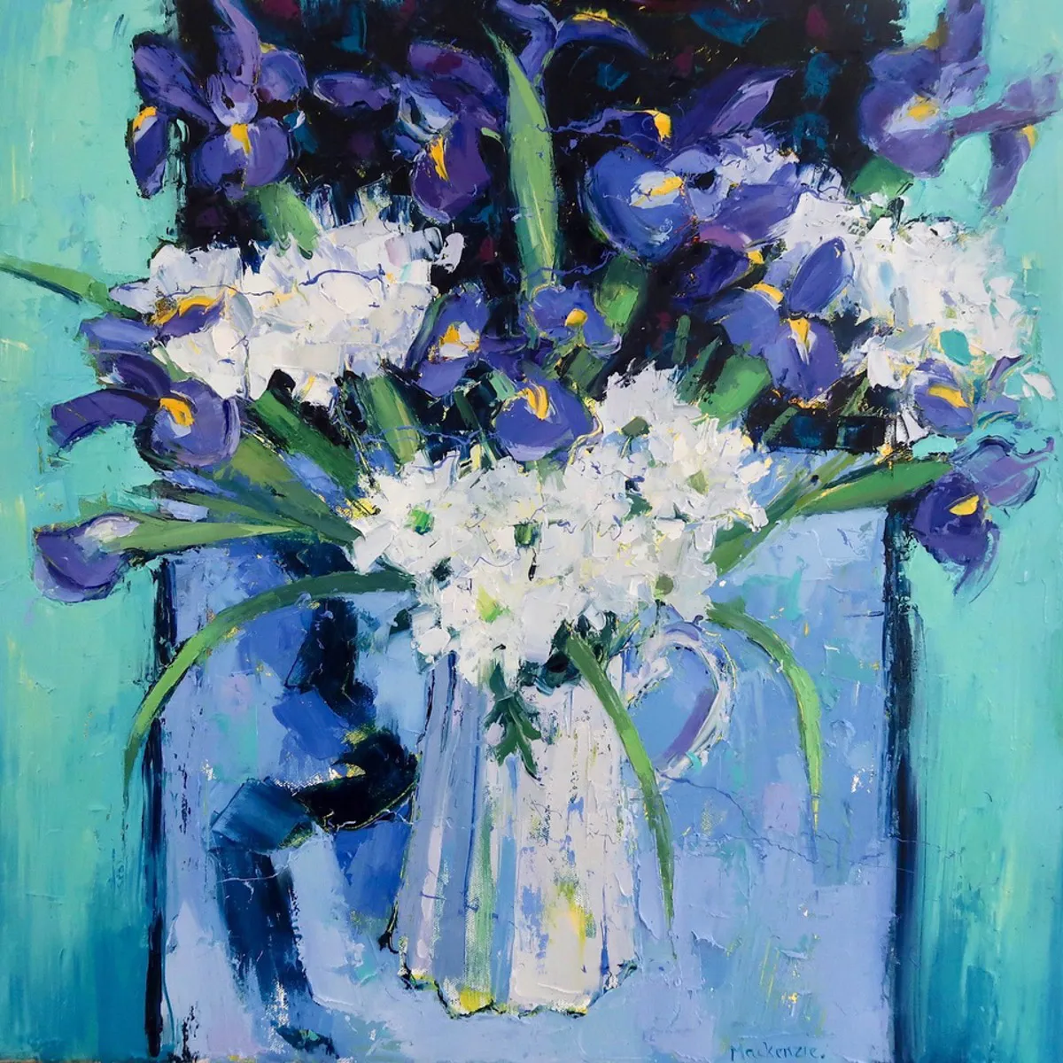 Jennifer Mackenzie, A Jug of Purple and White