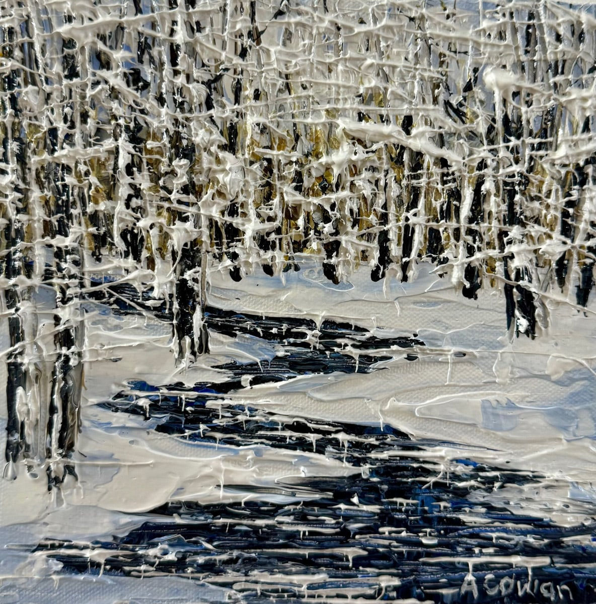 Alison Cowan, Snowy Meander