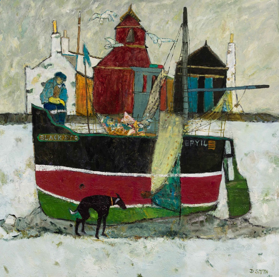 David Smith RSW, The Black Dog