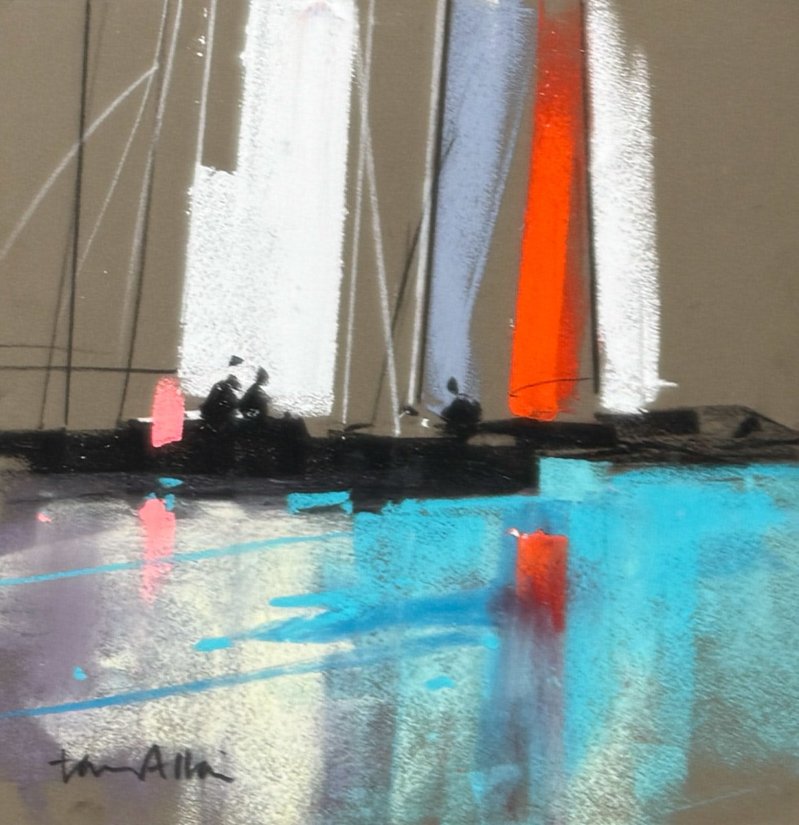 Tony Allain, White Sail