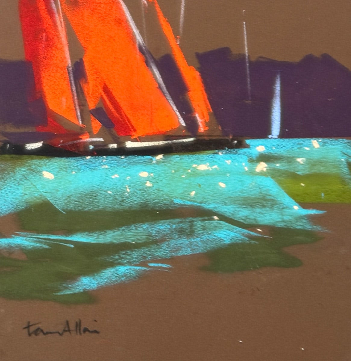 Tony Allain, Yacht Race