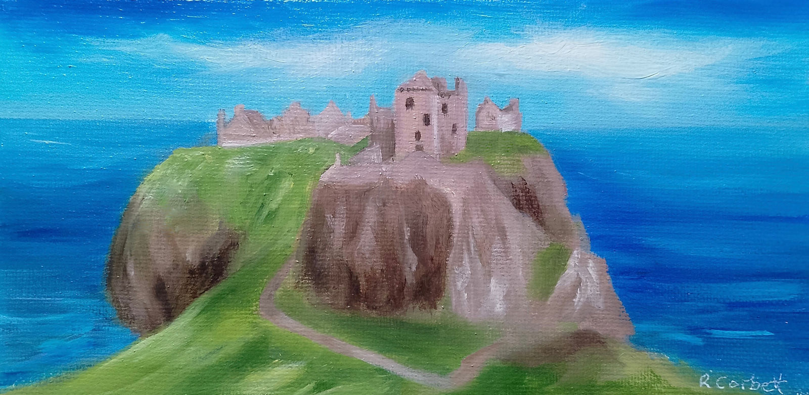 Ruth Corbett, Dunnottar Castle