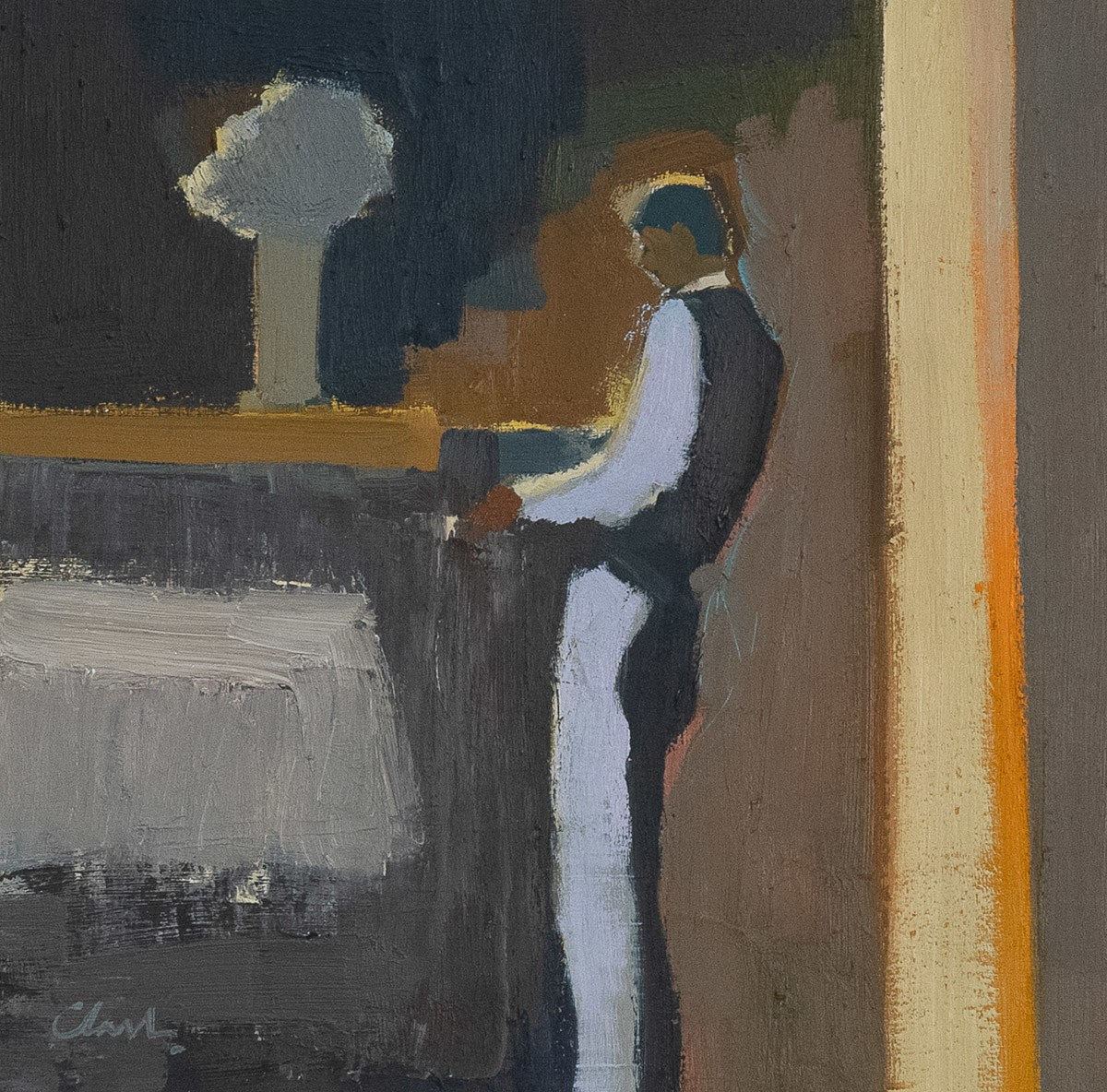 Michael Clark PAI RSW RGI, Memories of Rogano