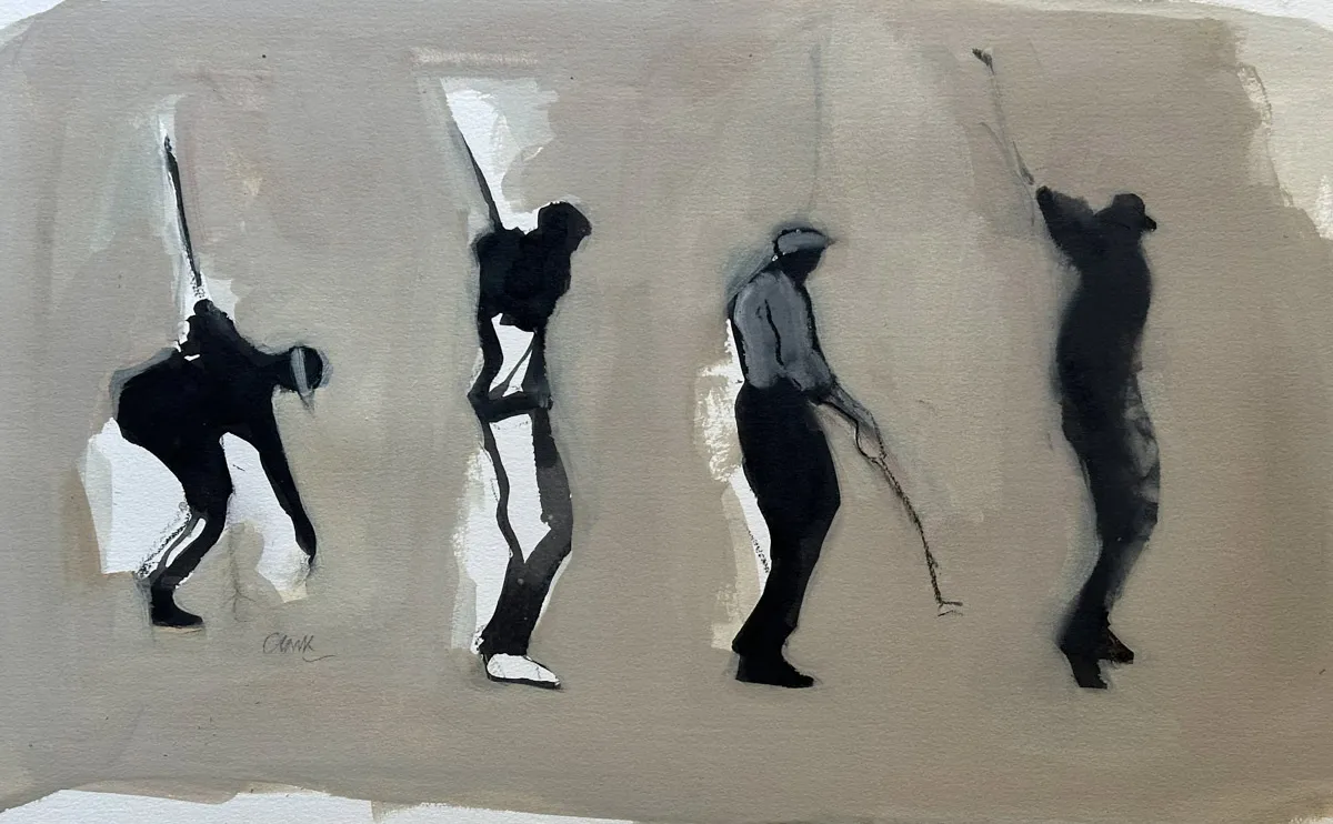 Michael Clark PAI RSW RGI, First Tee Nerves