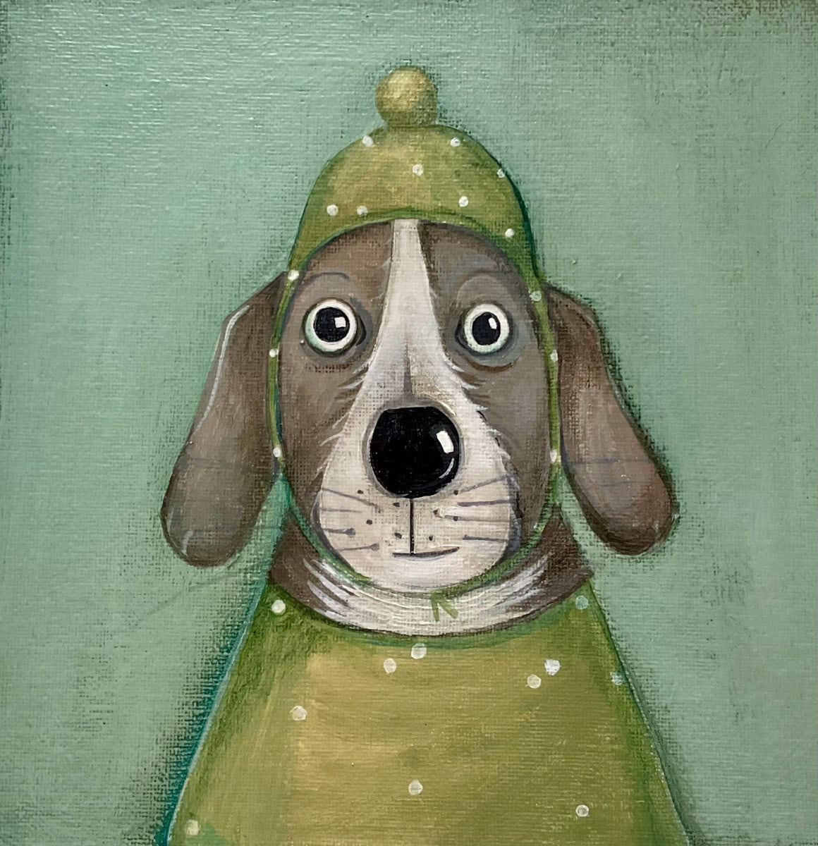 Jackie Henderson, Rory in his new hat