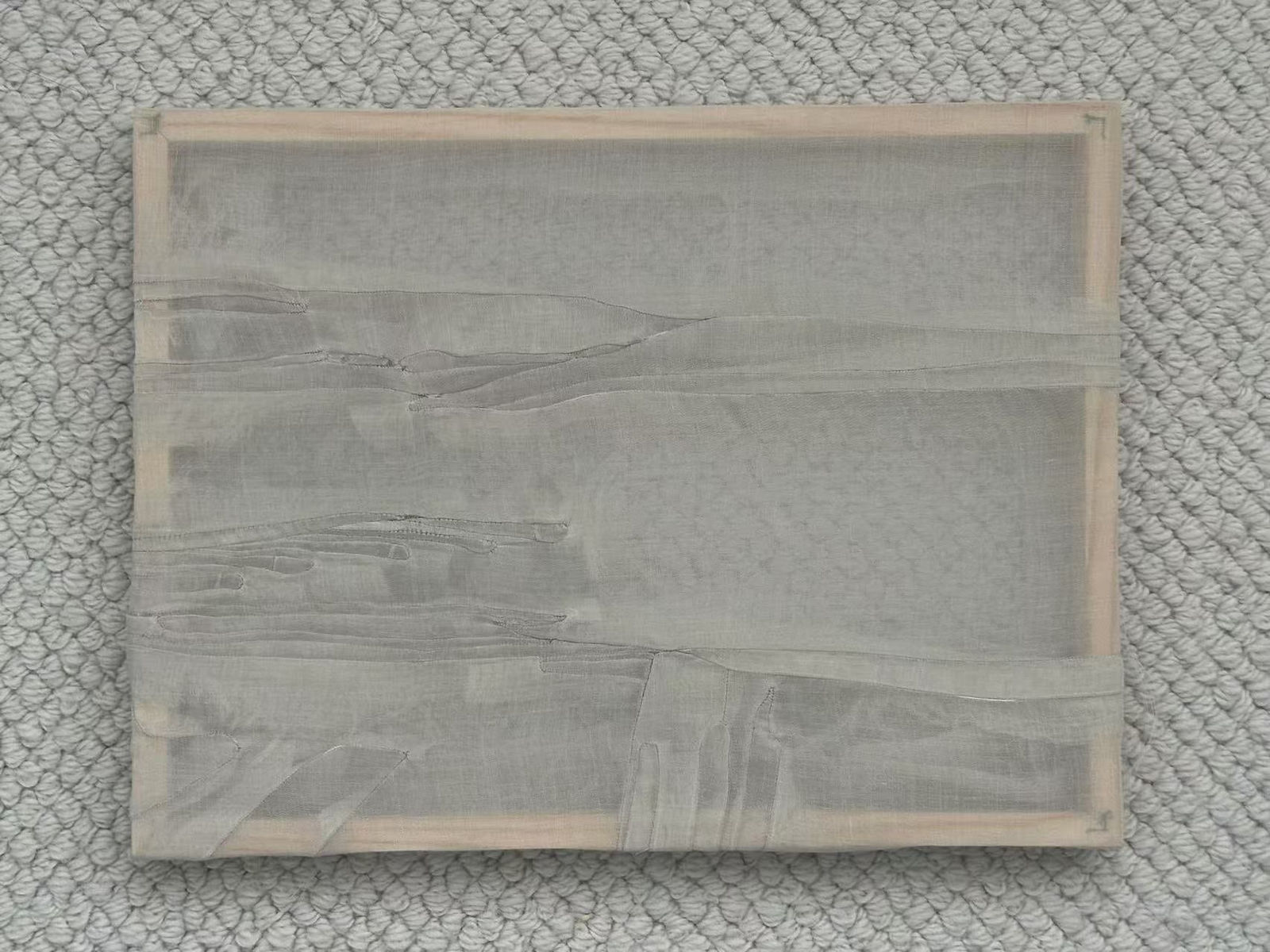 Chen Ruofan 陈若璠, Patchwork from Cold Sketching 变暖的草稿（从小木屋的窗里望出去）, 2024