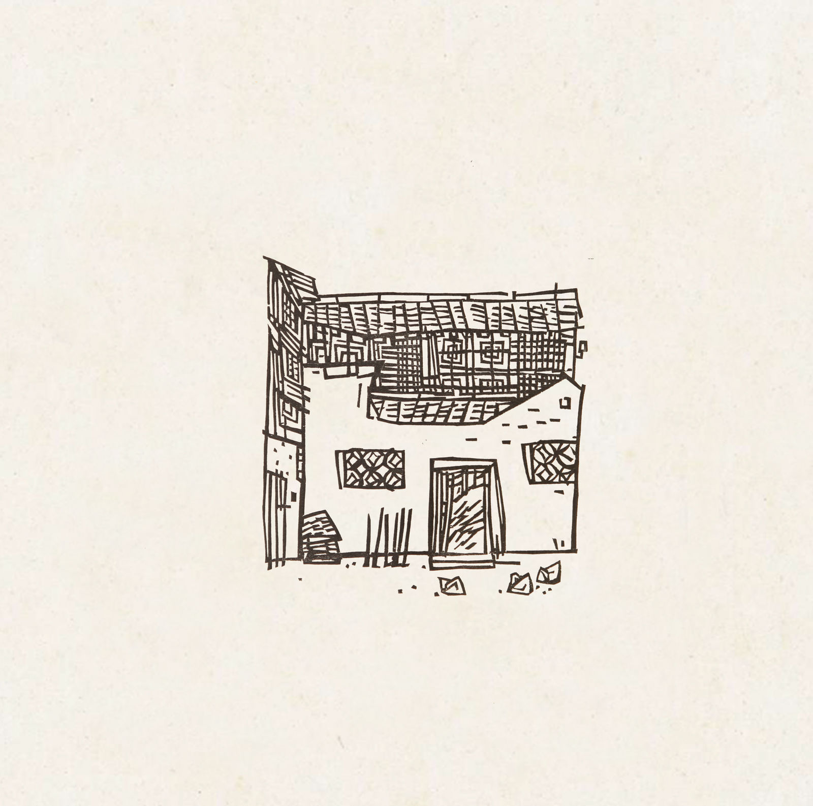 Xu Bing 徐冰, Southern Farmhouse 南方农家, 1981