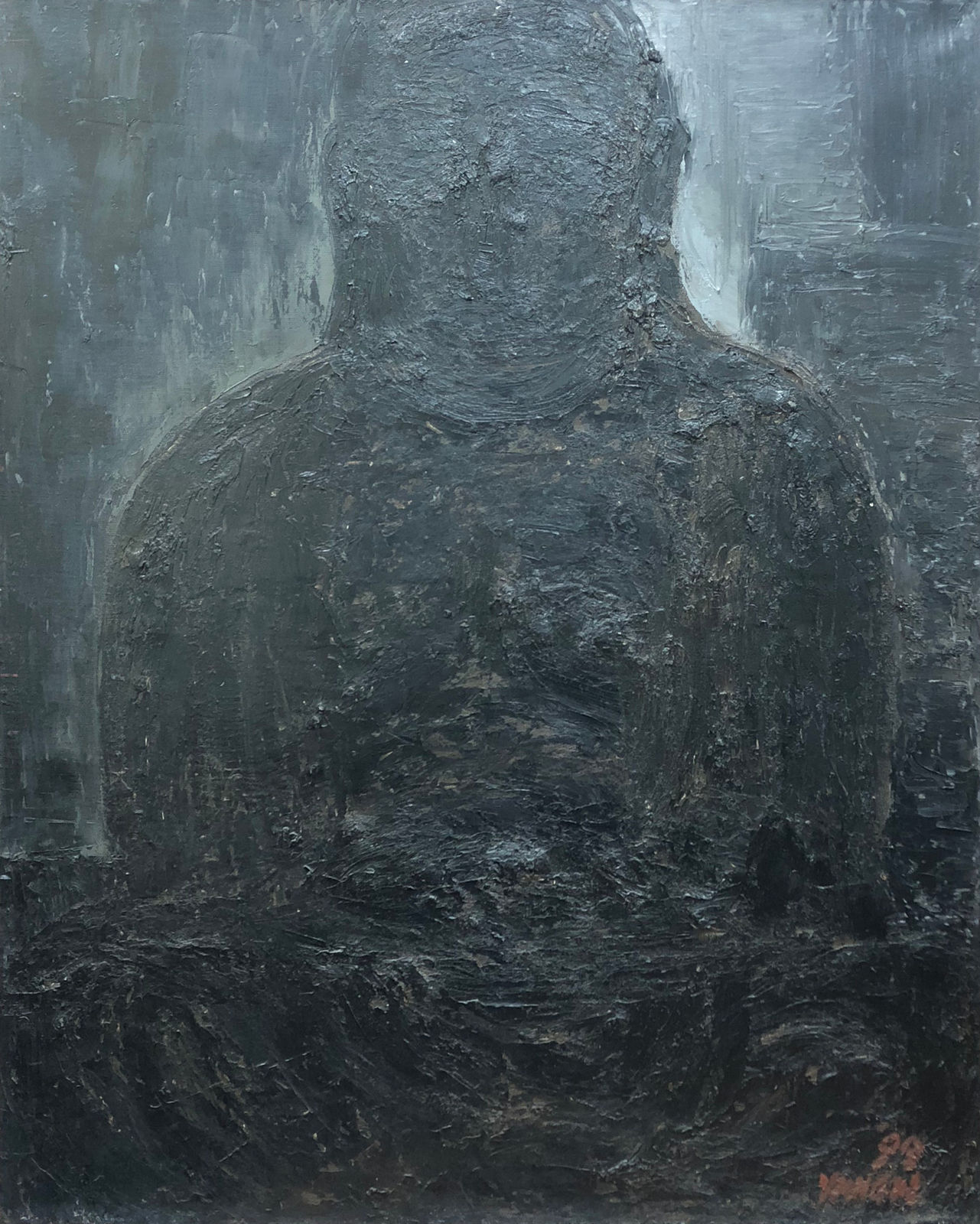 Yahon Chang 张耀煌, Figure (Shadow of Buddha) 人形(佛影系列)