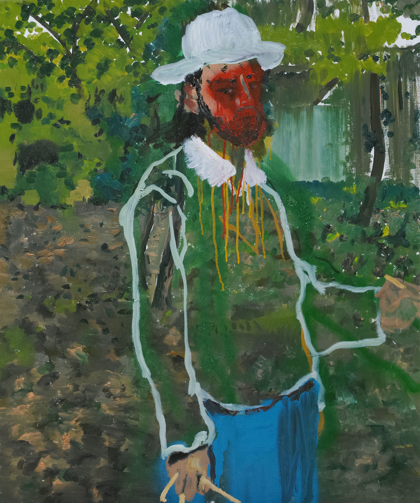 Zheng Haozhong 郑皓中 , Self-portrait 自画像, 2017