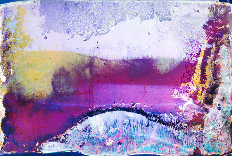 Matthew Brandt 马修·布兰特, Rainbow Lake 七彩湖, 2013