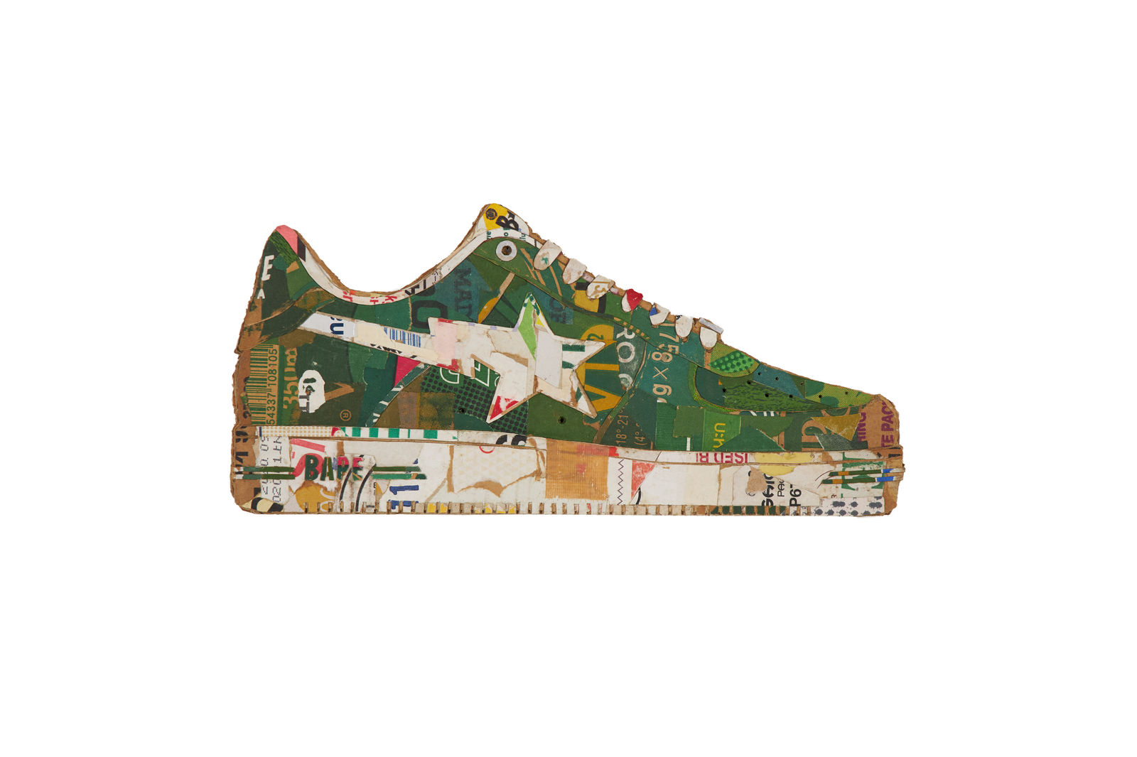 TOMOTATSU GIMA, BAPE STA™ POP - GREEN, 2021