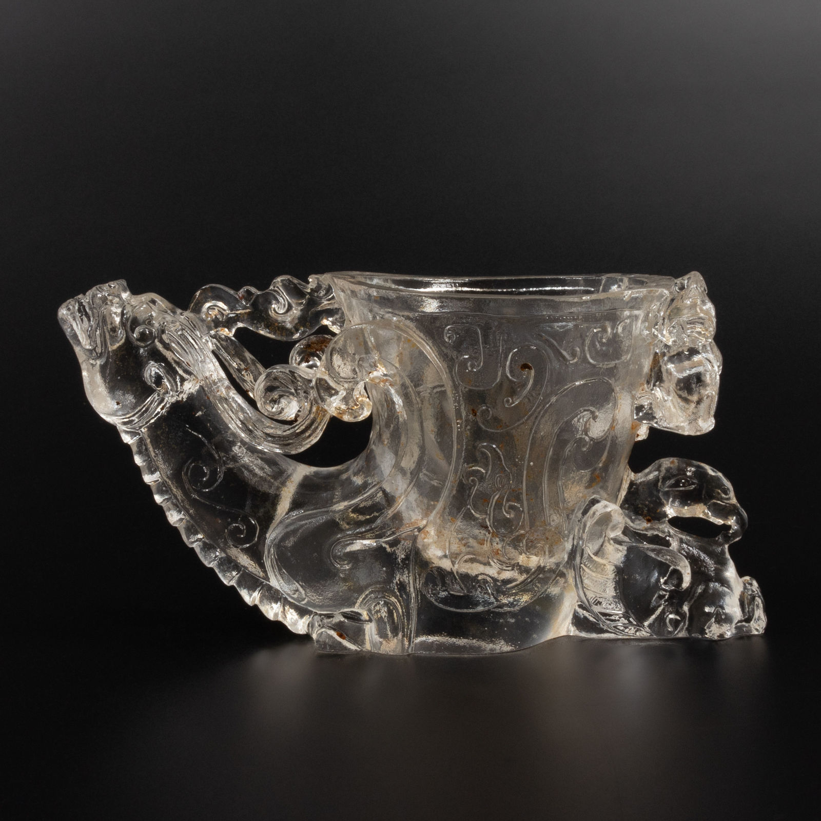 Qing dynasty libation cup, 1644-1912 CE