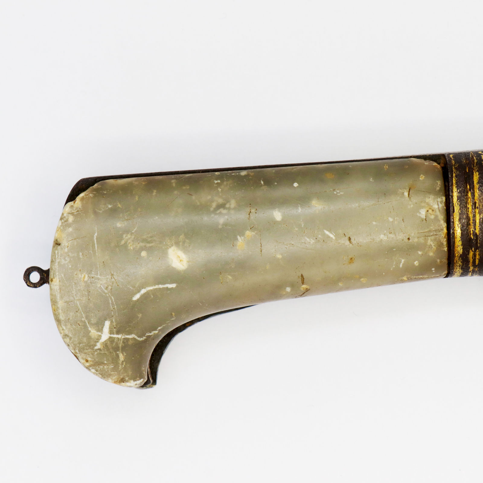 Damascened Afghan 'Khyber Knife' (Pesh-Kabz), 19th Century CE