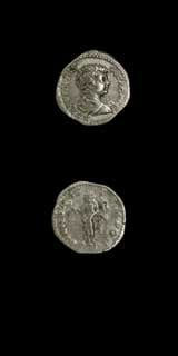Silver Denarius of Geta Struck While Caesar, 198 CE - 200 CE