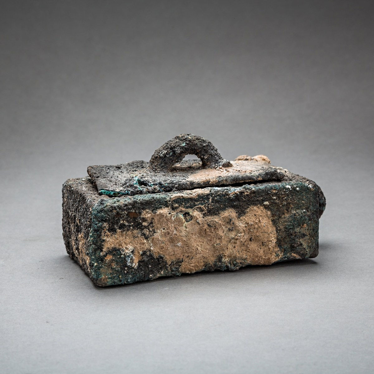 Bactrian Bronze Box, 300 BCE - 100 BCE
