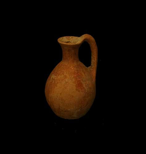 Early Bronze Age Terracotta Juglet, 3300 BCE - 2300 BCE