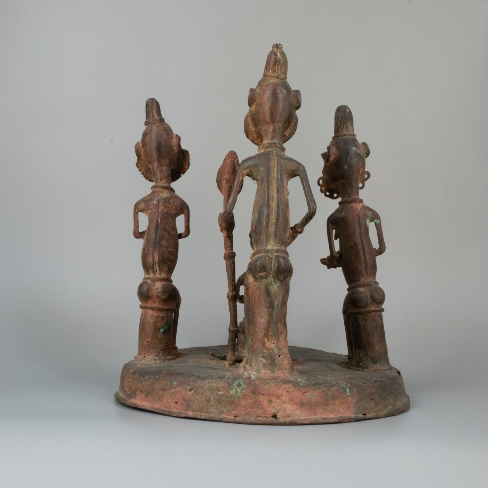 Yoruba Ceremonial Group Sculpture, Nineteenth to Twentieth Century AD