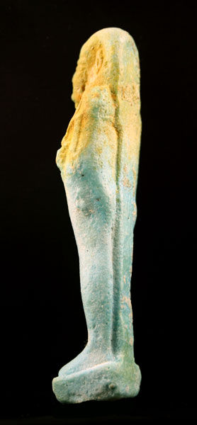 26th Dynasty Faience Ushabti, 664 BCE - 525 BCE
