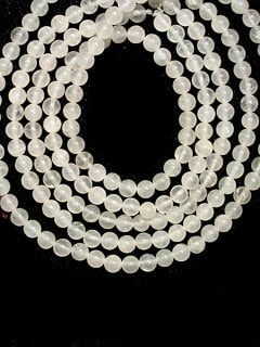 Rose Quartz Bead Necklace