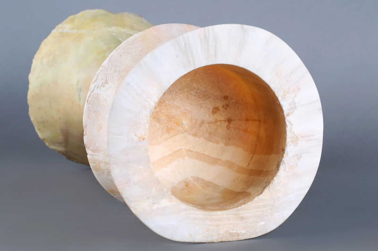 Bactrian Alabaster Vessel, 2500 BCE - 1000 BCE