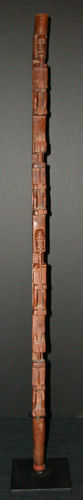 Dogon Anthropomorphic Wooden Staff, 19th Century CE - 20th Century CE