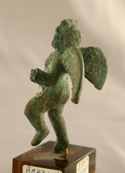 Roman Bronze Sculpture of Cupid, 1st Century CE - 3rd Century CE