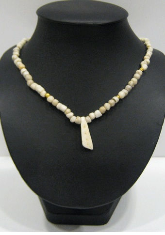 Agate Bead Necklace, 3000 BCE - 300 CE