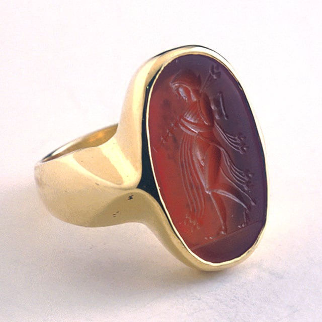 Intaglio Depicting a Maenad, 1700 CE - 1800 CE