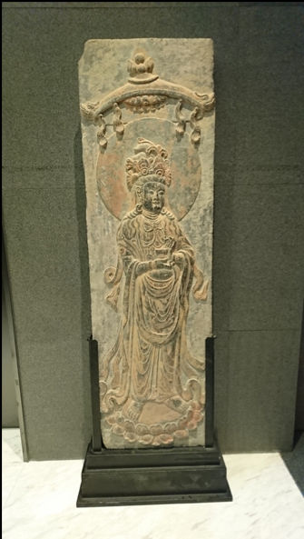 Ming Stone Relief of a Bodhisattva, 1368 CE - 1644 CE