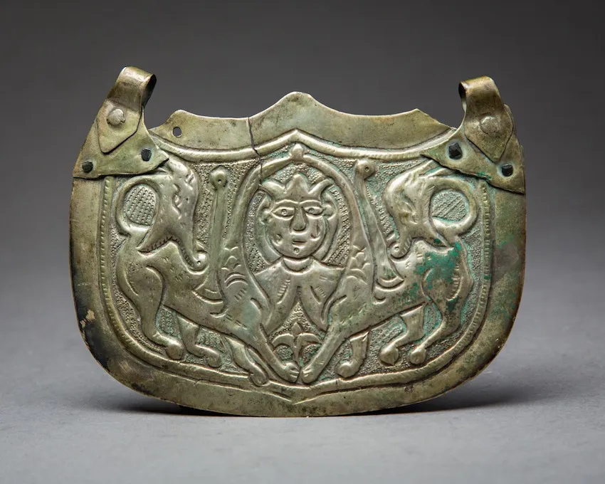 Seljuk Silver Pectoral, 1100 CE - 1300 CE